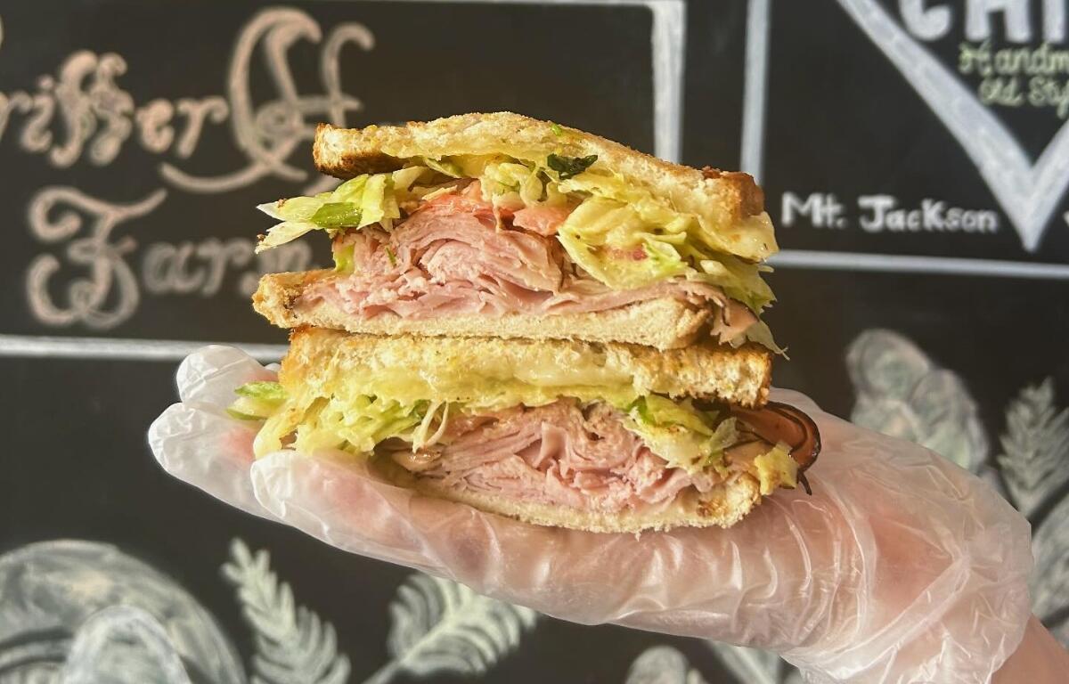 greens & grains sandwich