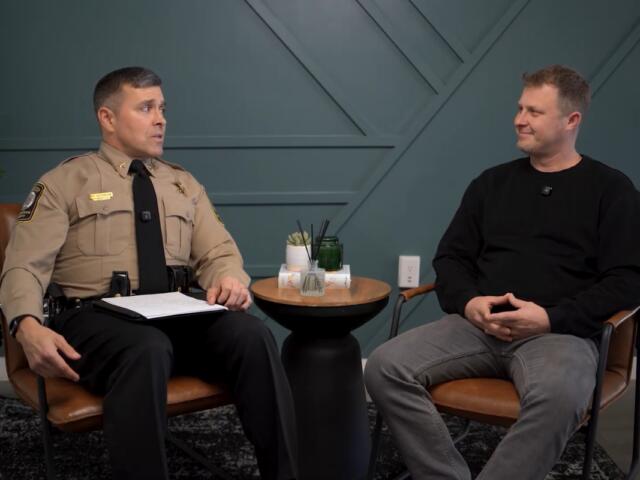 Sheriff Bryan Hutcheson and Jason Stuhmiller