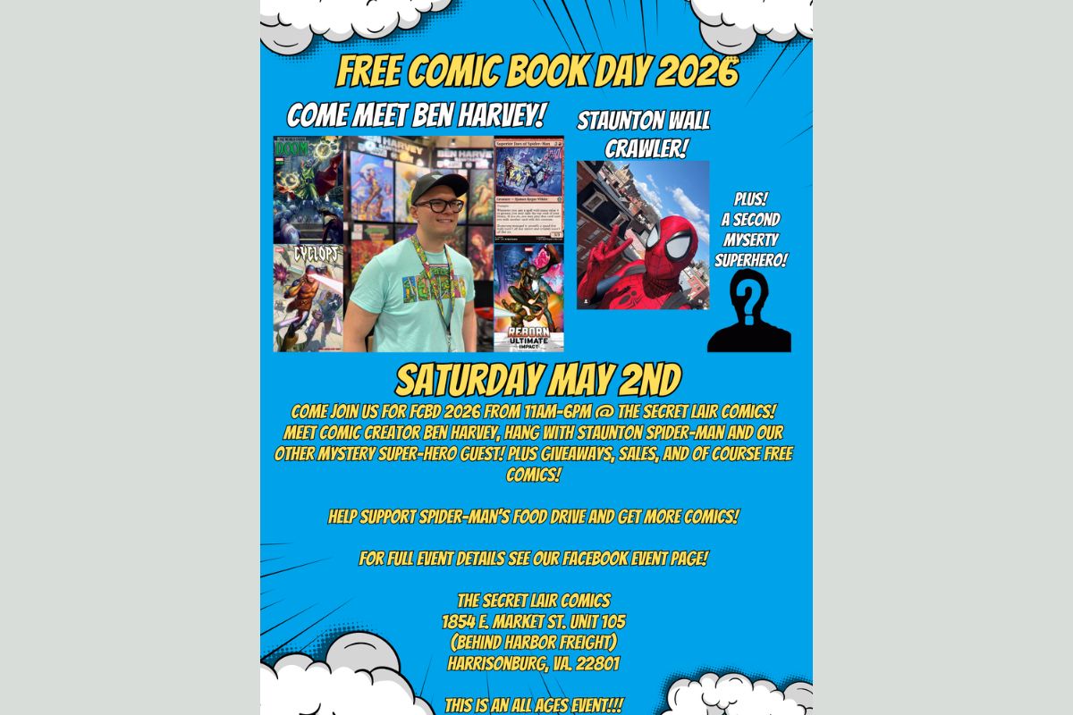 Free Comic Book Day poster