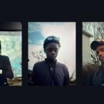 Photos of three men from Harrisonburg