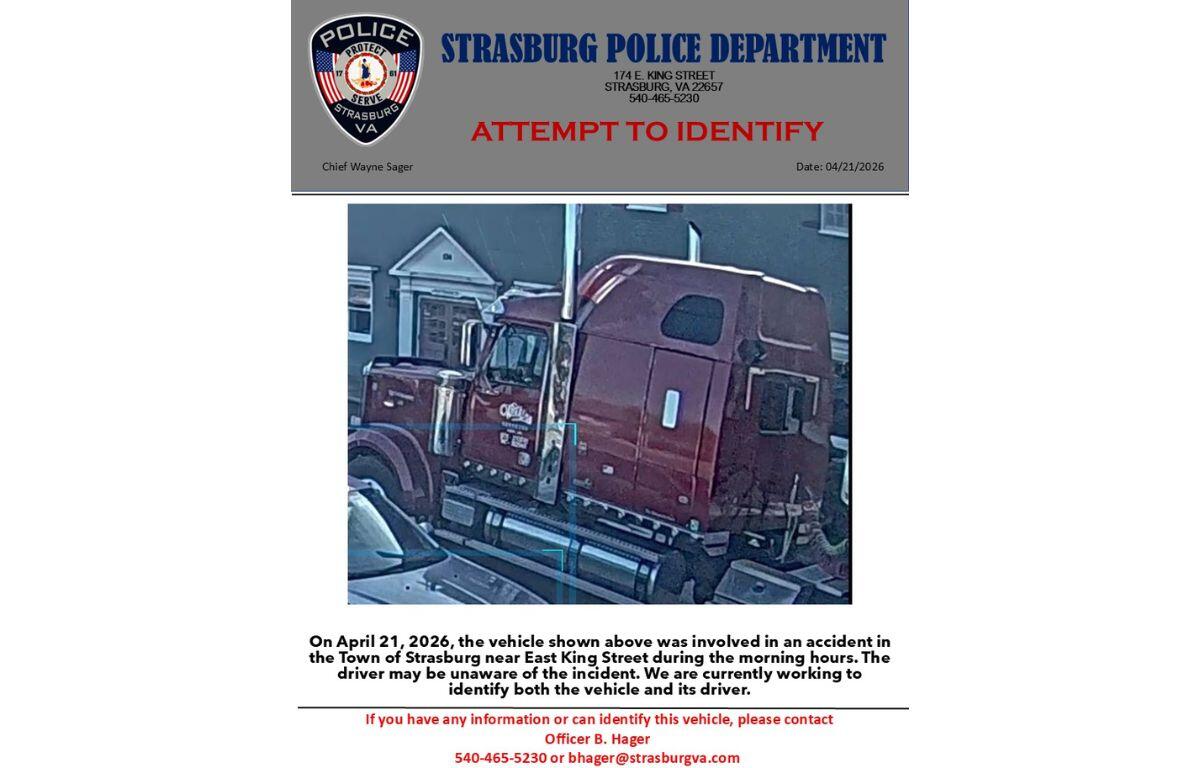 Poster with photo of the truck