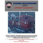 Poster with photo of the truck