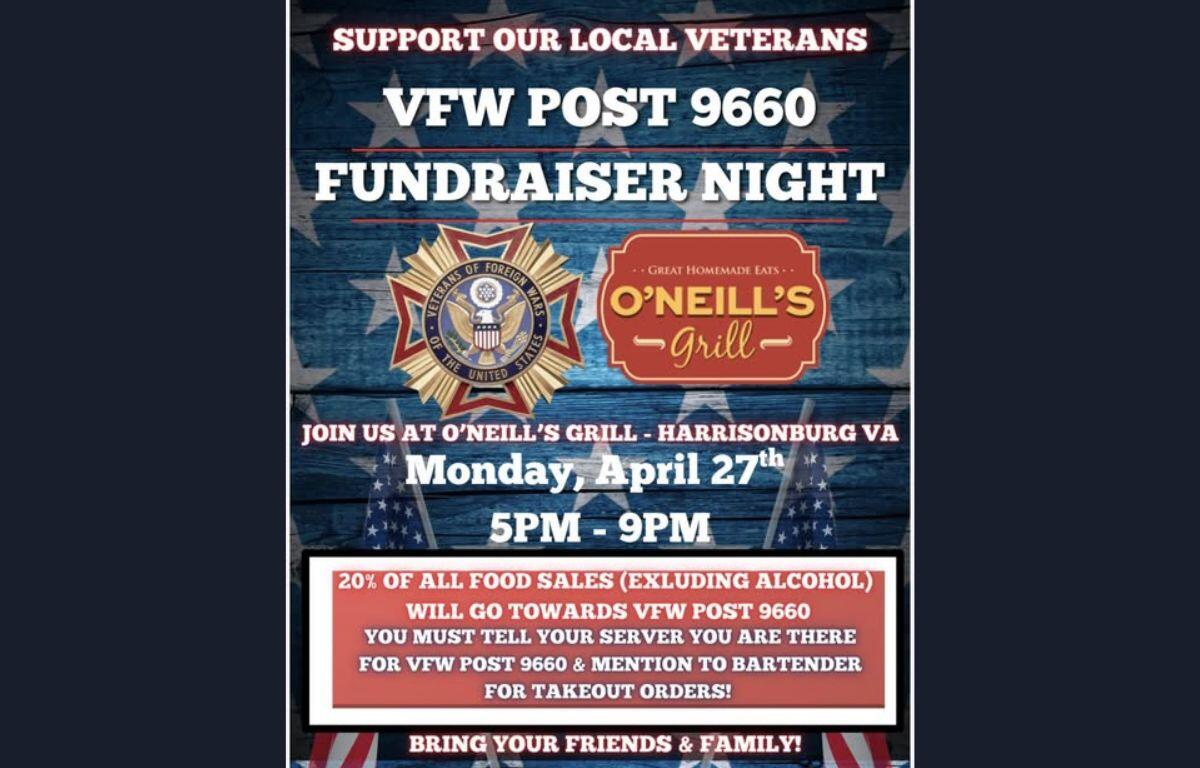 VFW Fundraiser Poster