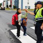 Students at Smithland Elementary School participated in Bike, Walk and Roll to School Day on October 8, 2025.