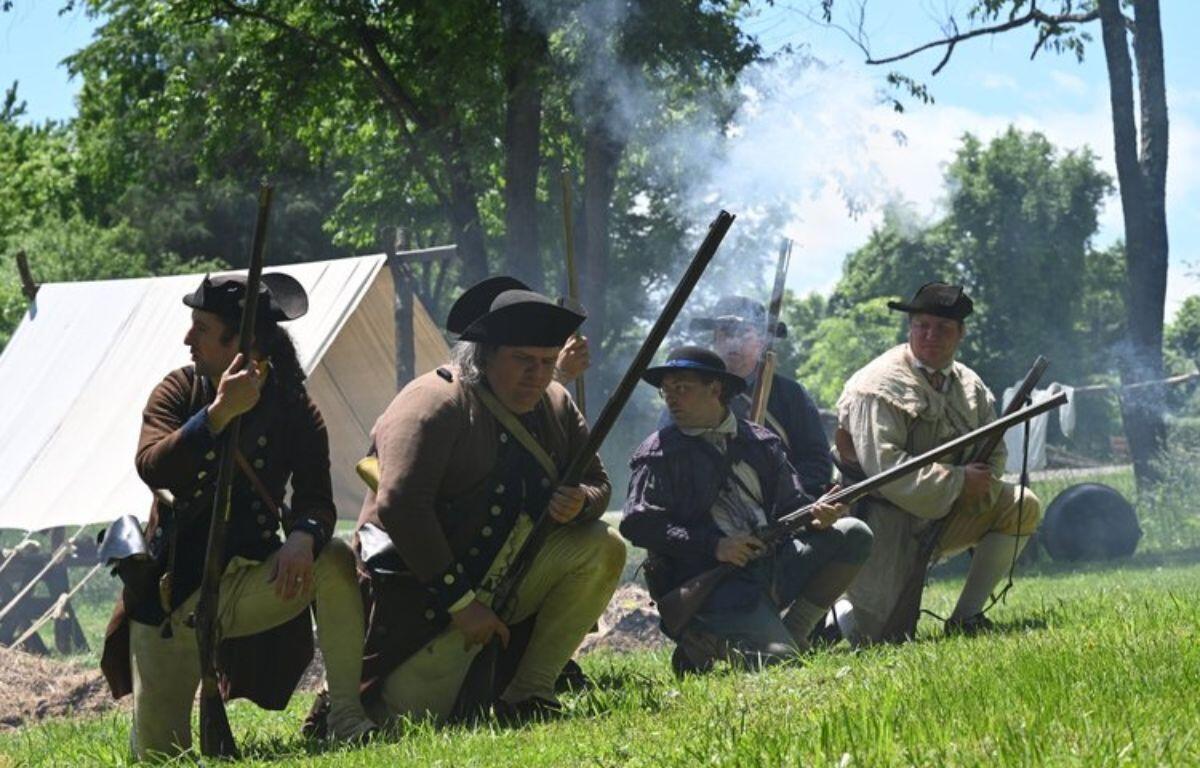 Reenactors at the Frontier Culture Museum of Virginia