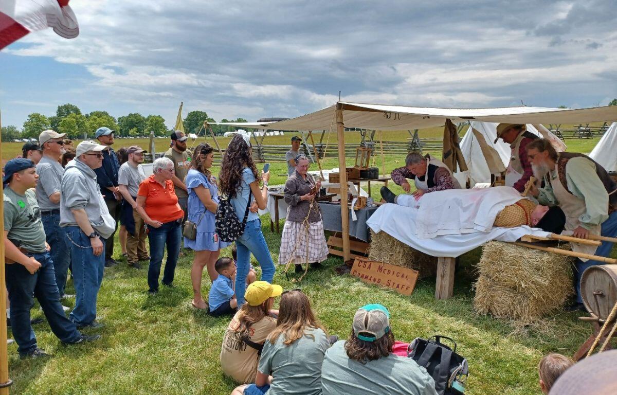 Society of Civil War Surgeons demonstration