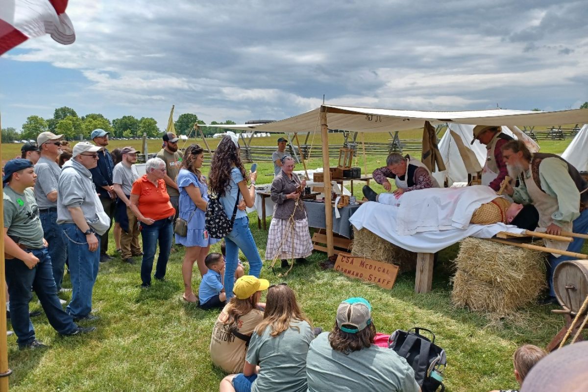 Society of Civil War Surgeons demonstration