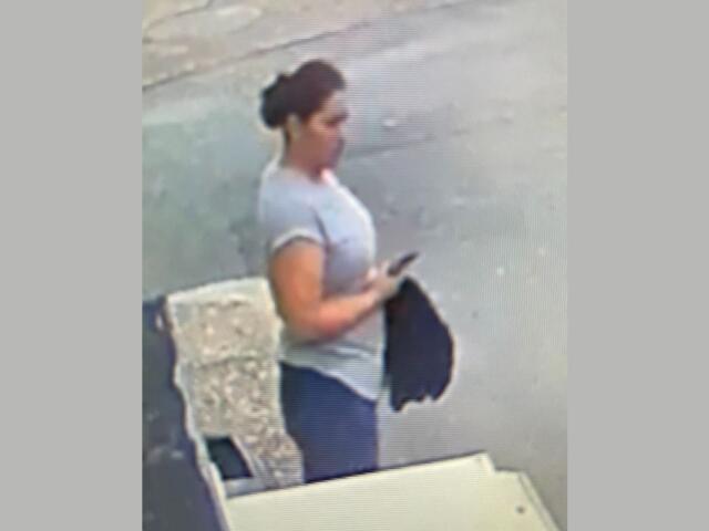 Photo of woman allegedly involved in hit and run traffic crash