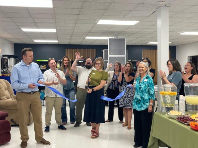 Our Village at Adagio House Day Program ribbon-cutting ceremony