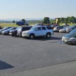 Augusta county park and ride lot