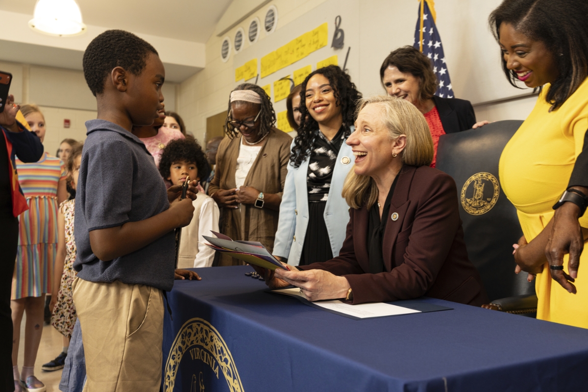 Spanberger signs childcare bills