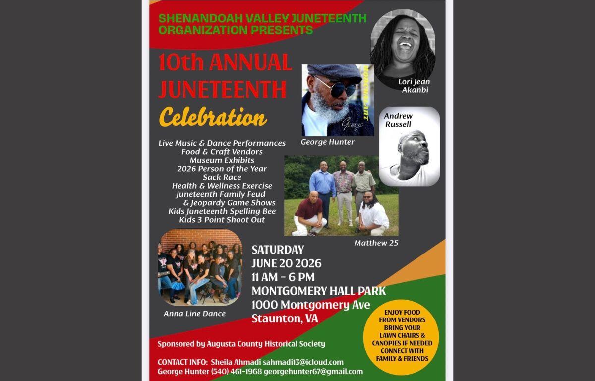 10th Annual Juneteenth Celebration flyer