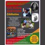 10th Annual Juneteenth Celebration flyer