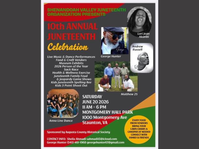 10th Annual Juneteenth Celebration flyer