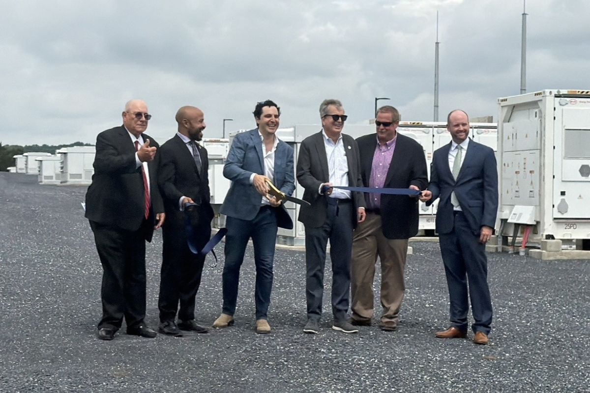 Prospect Power Storage ribbon-cutting ceremony