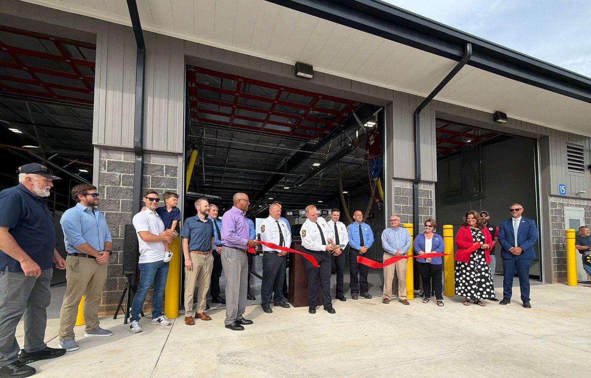 Ribbon cutting ceremony for Station 14 in Dayton