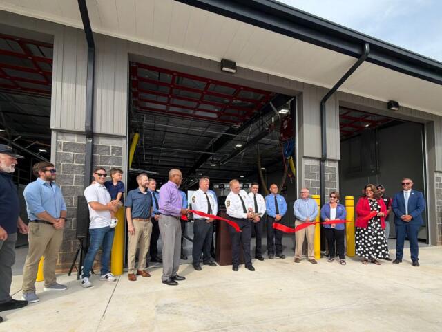 Ribbon cutting ceremony for Station 14 in Dayton