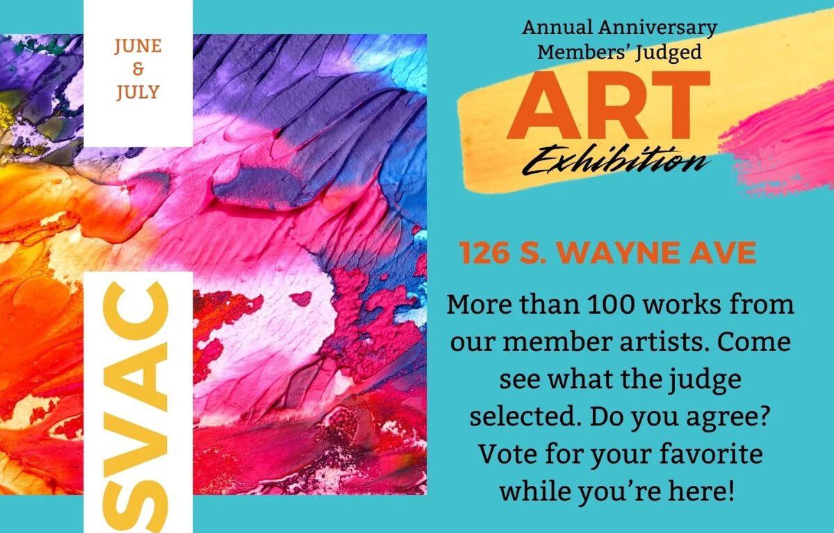 Shenandoah Valley Art Center July poster