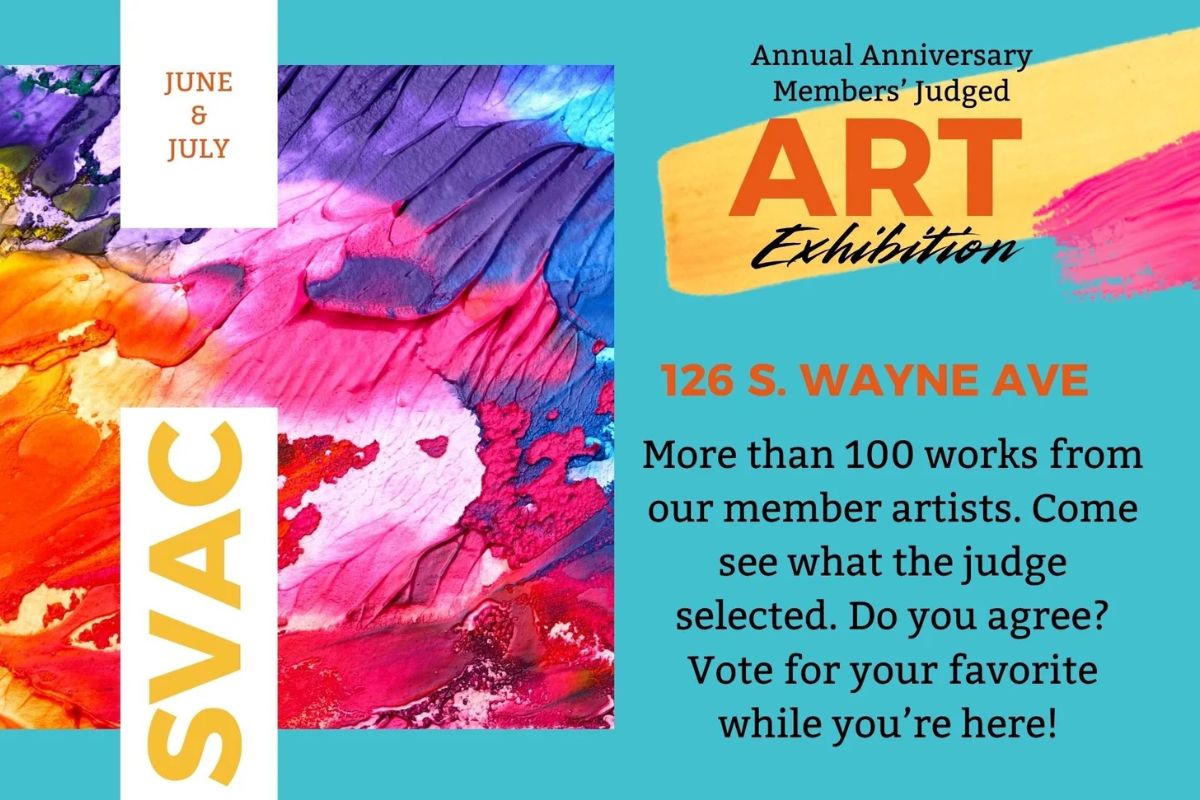 Shenandoah Valley Art Center July poster
