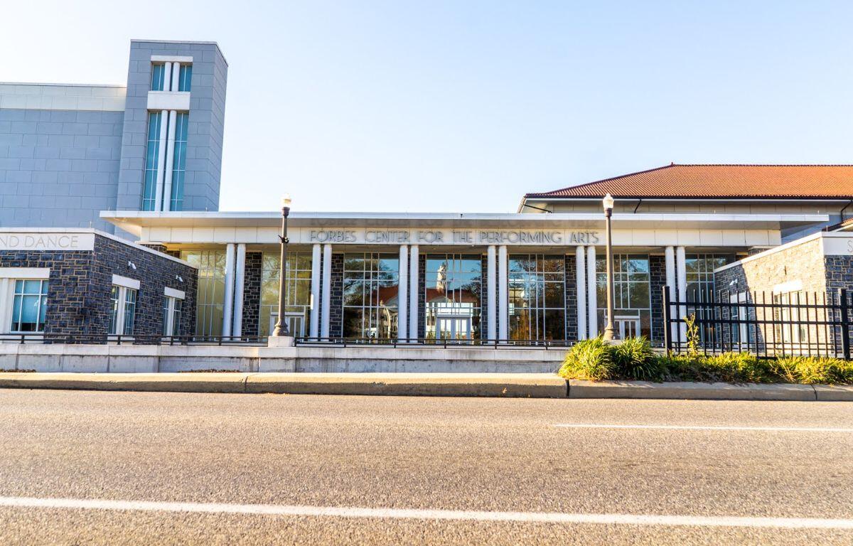 Front of Forbes Center