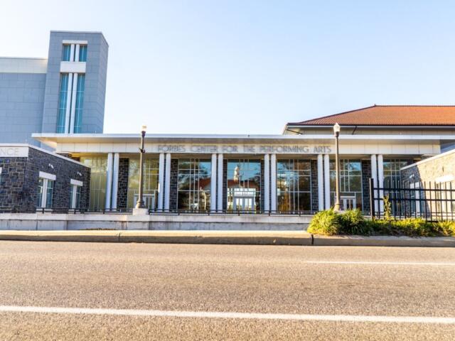 Front of Forbes Center