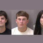 (From left to right) Joel Biller, Carter Fleming, Madeleine Helmick