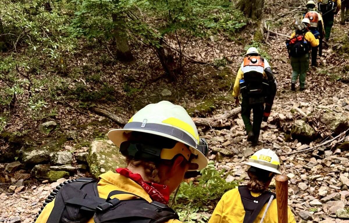 fire forest fire rockbridge county