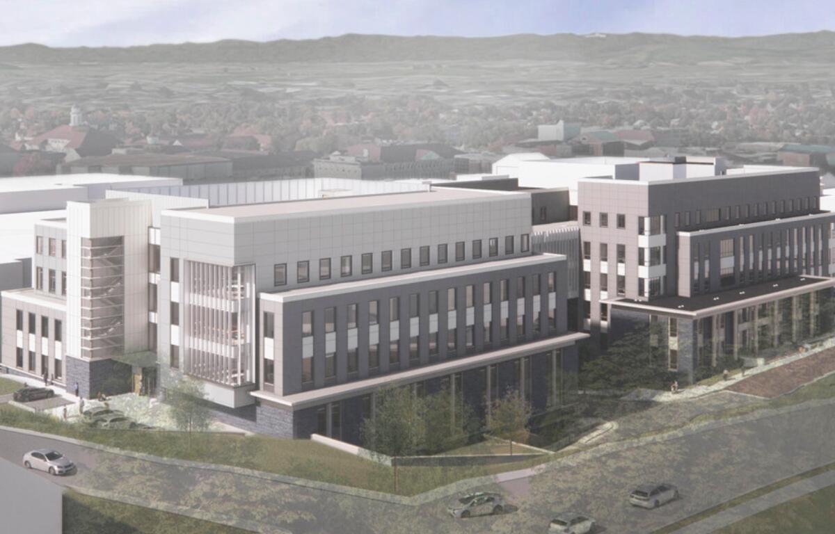 Expansion concept of JMU's College of Health and Behavioral Studies complex.