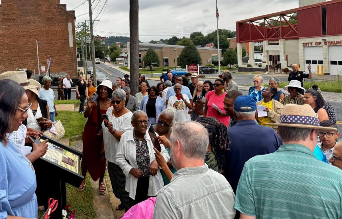 Staunton Augusta County African American Research Society unveils new historical markers