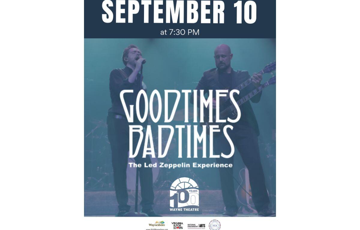Good Times Bad Times: The Led Zeppelin Experience poster
