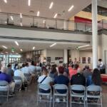 Opening of the Celebrating Simms exhibit at Rocktown High School