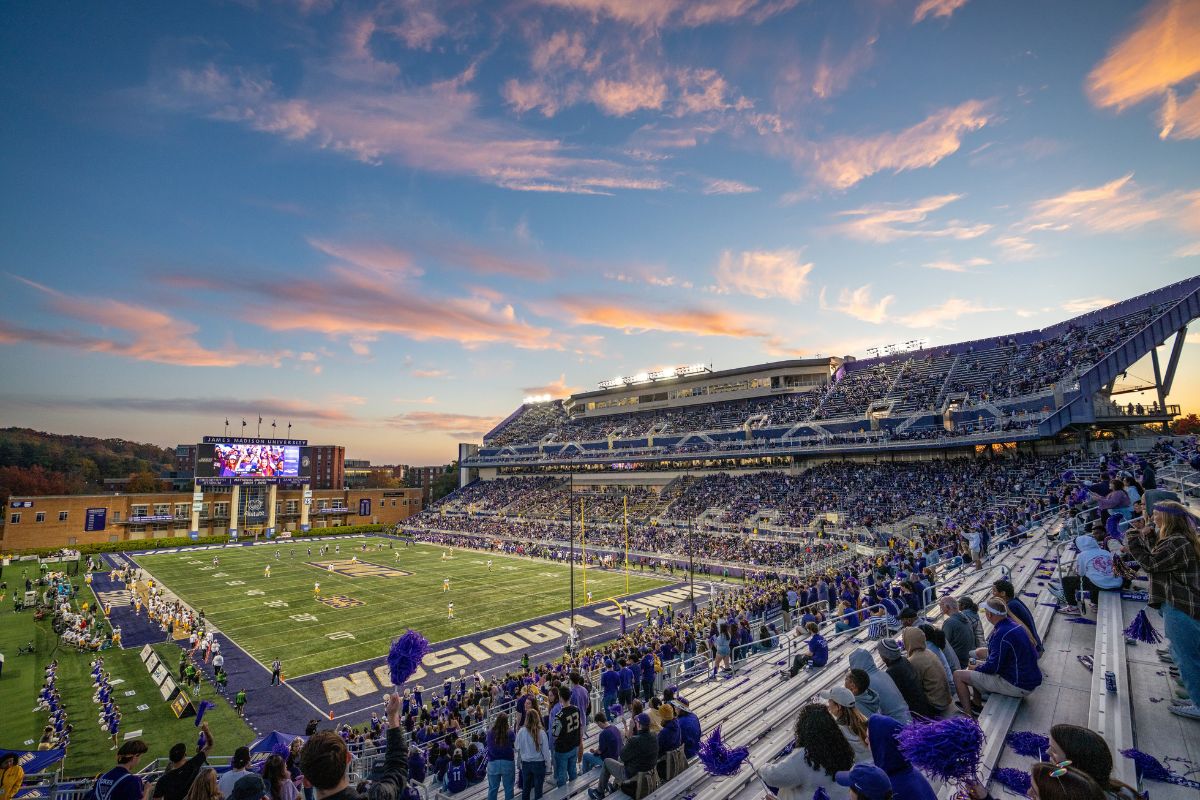 JMU Homecoming Football Game vs Southern Miss