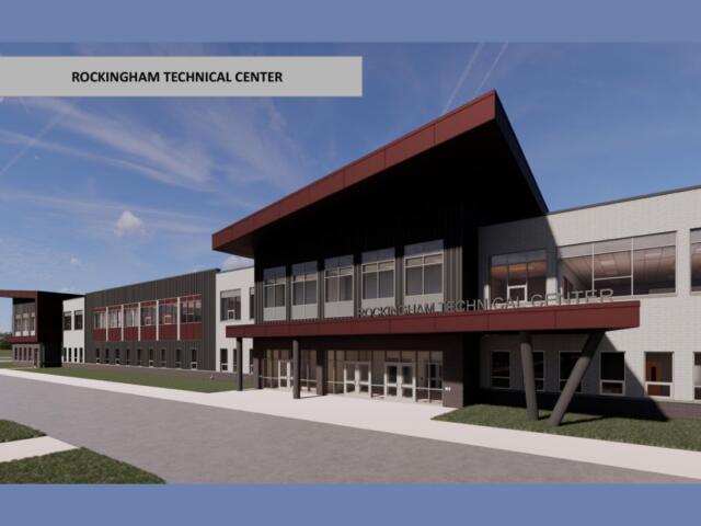 Artist rendition of Rockingham County Technical Center