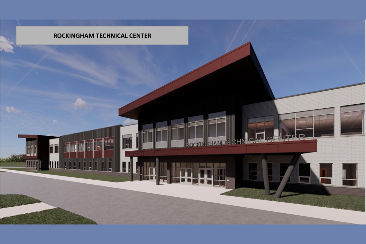Artist rendition of Rockingham County Technical Center