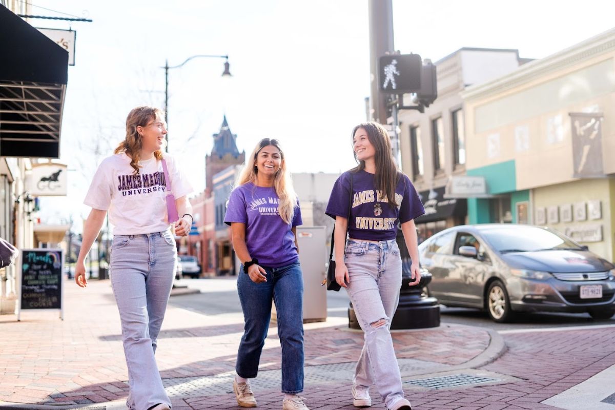 Downtown Stock JMU Students
