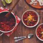 Bowls of chili