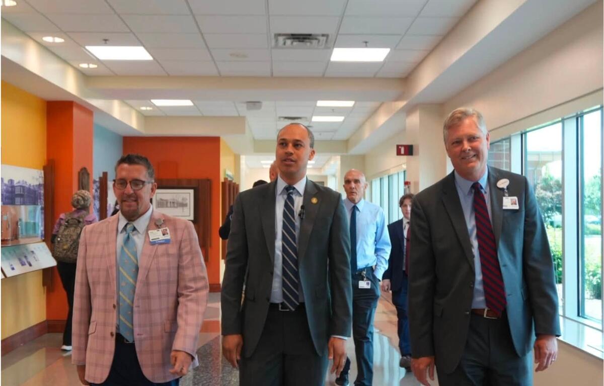 Attorney General Jay Jones visits Sentara RMH