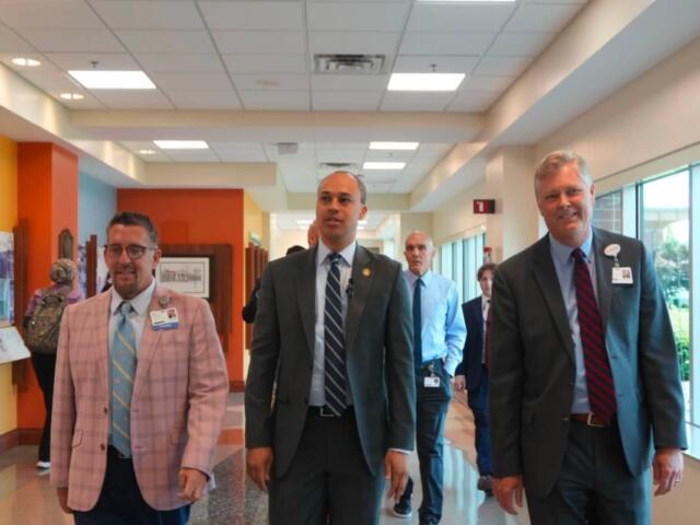 Attorney General Jay Jones visits Sentara RMH