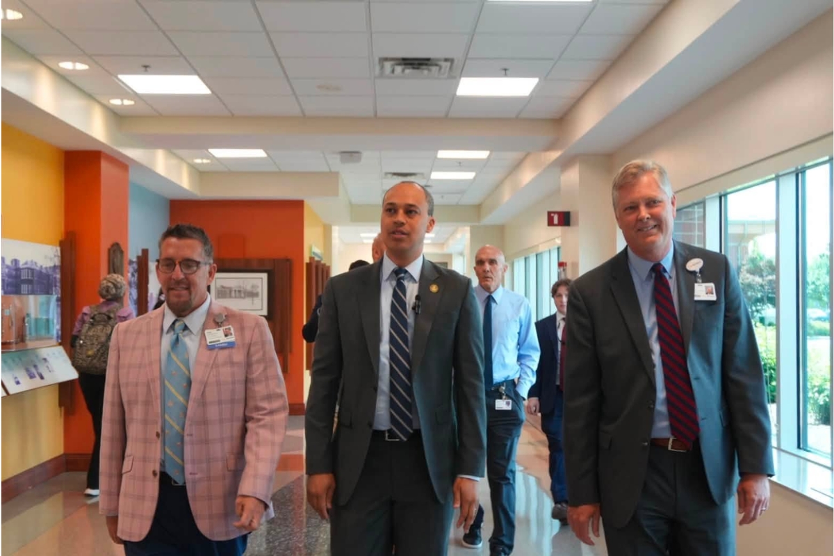 Attorney General Jay Jones visits Sentara RMH