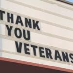 thank you veterans sign
