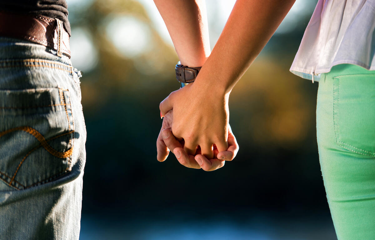Couple Holding Hands