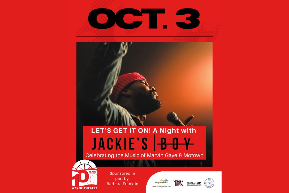 LET’S GET IT ON! A Night with Jackie’s Boy Celebrating the Music of Marvin Gaye and Motown poster