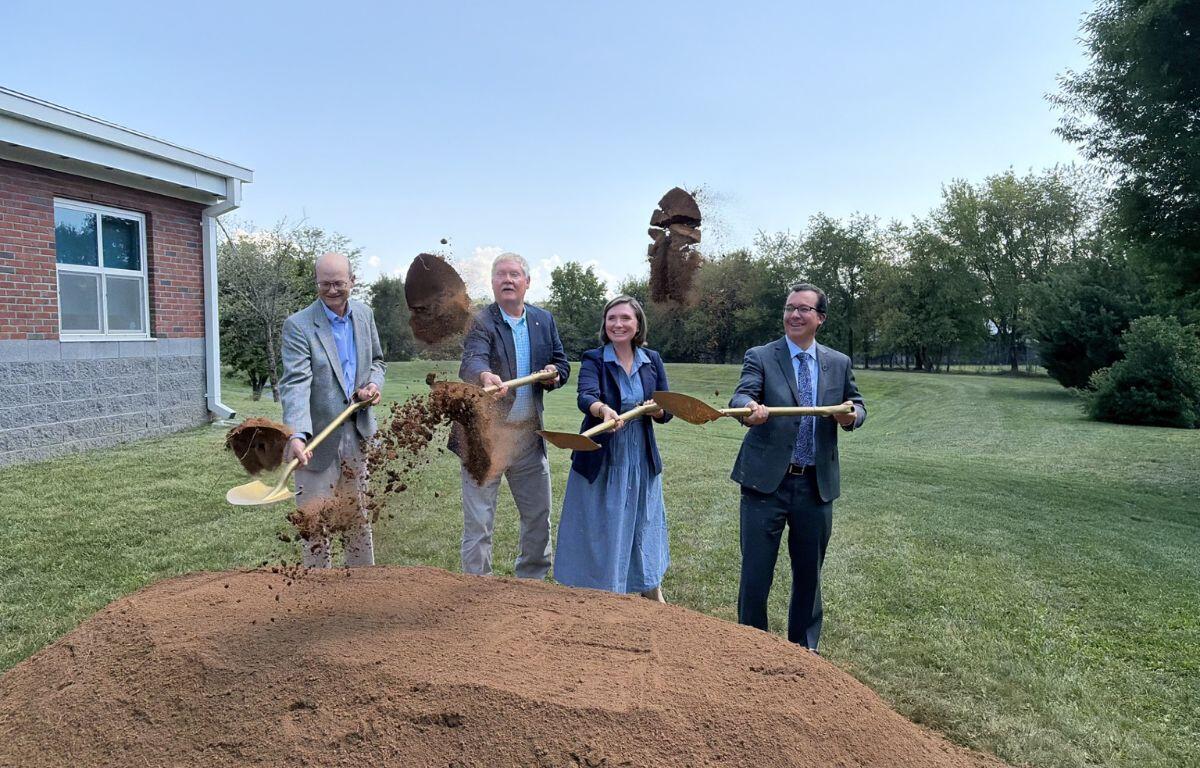Harrisonburg Animal Health Lab Expansion groundbreaking ceremony