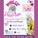 Dolly Paw-ton Look Alike Night poster
