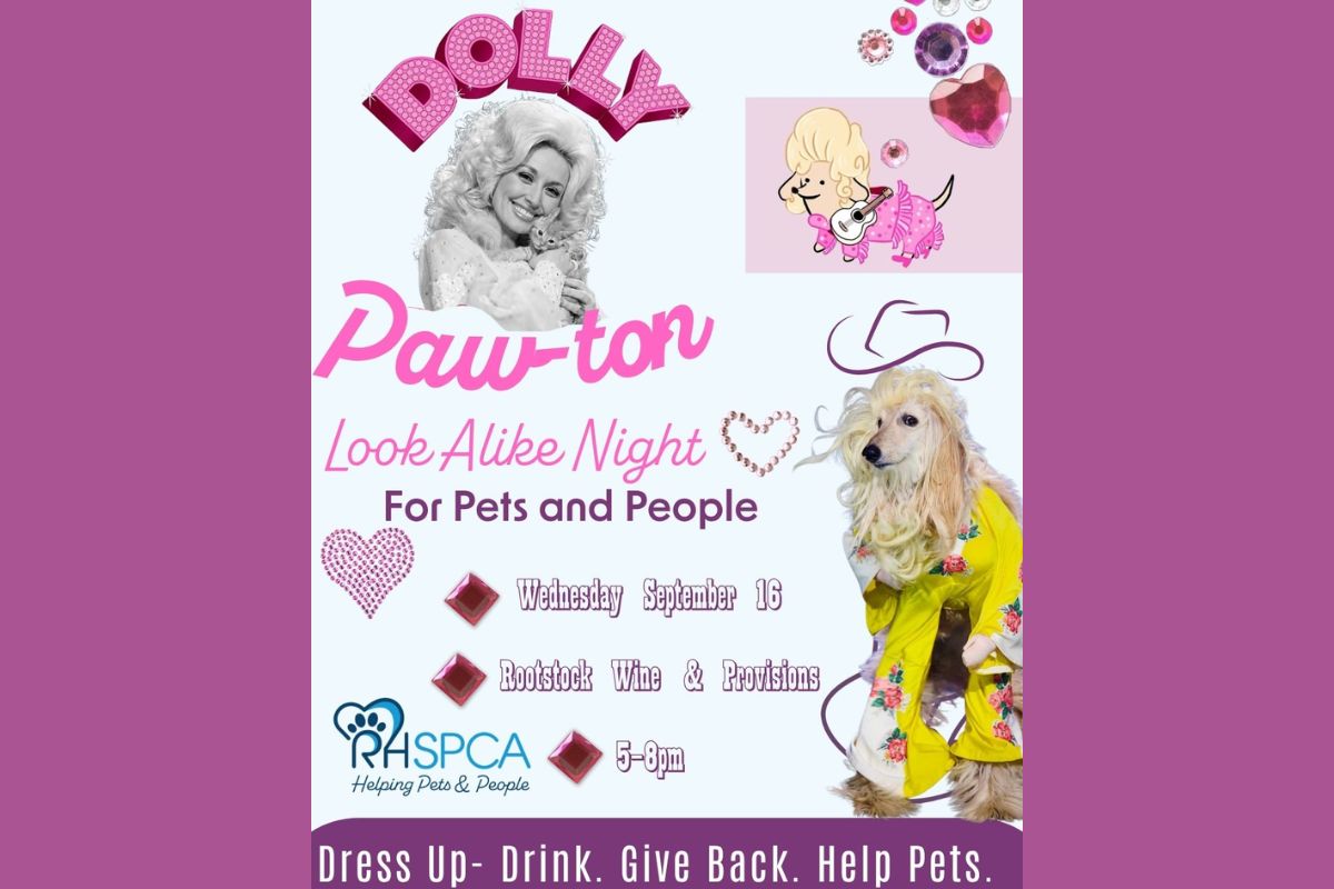 Dolly Paw-ton Look Alike Night poster