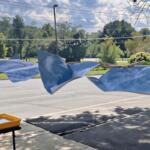 Artwork drying in the wind