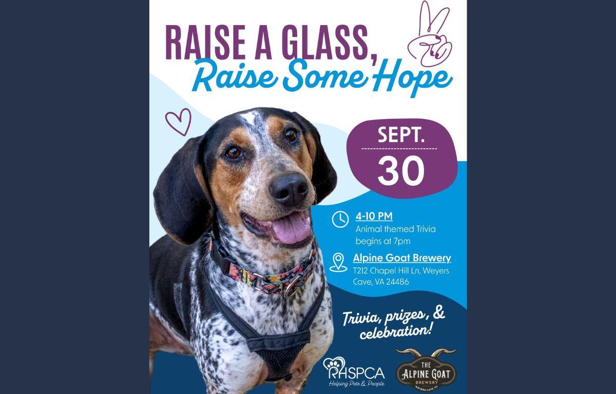 Raise a Glass, Raise Some Hope poster