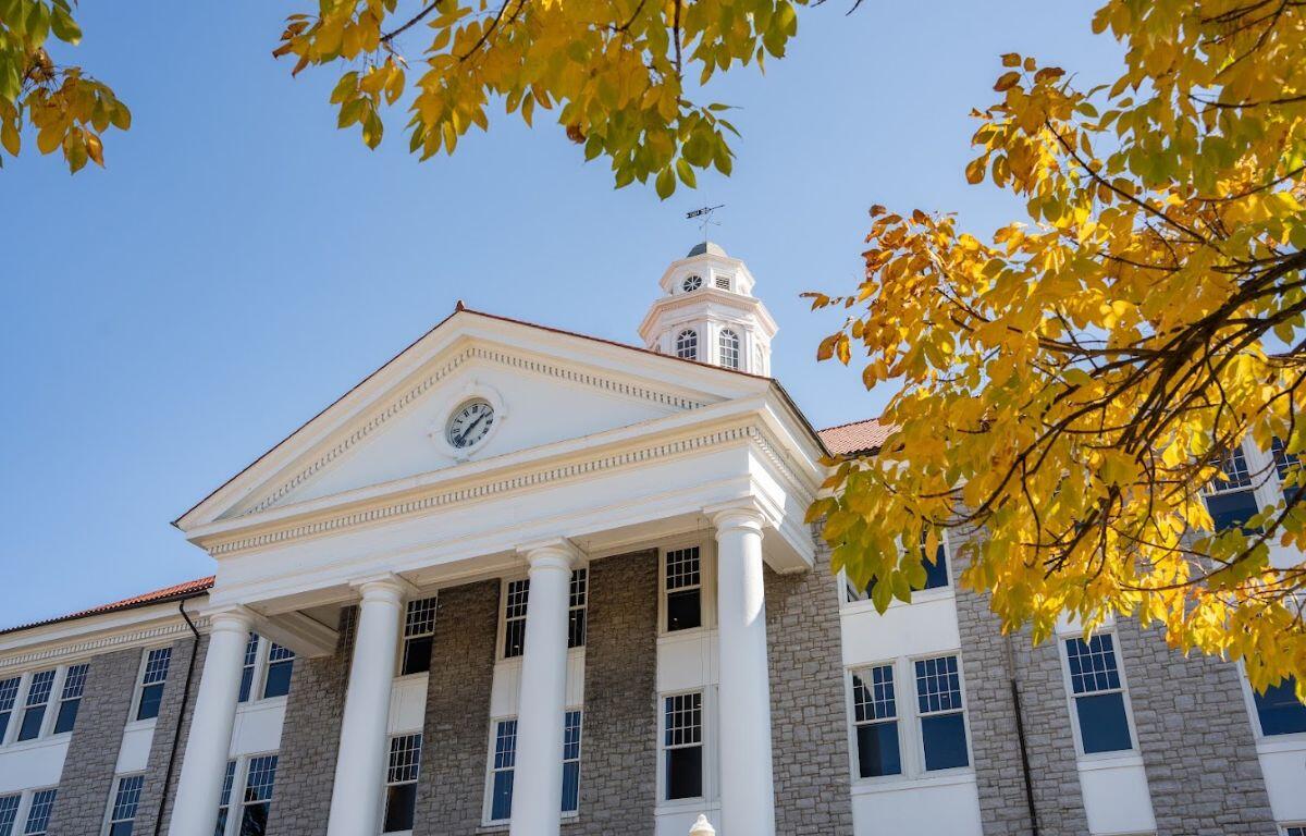 Front entrance of Wilson Hall