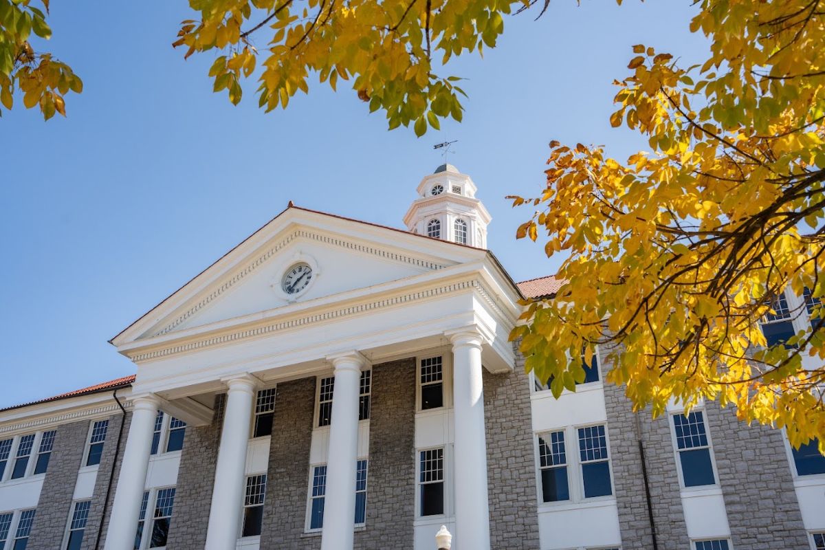 Front entrance of Wilson Hall