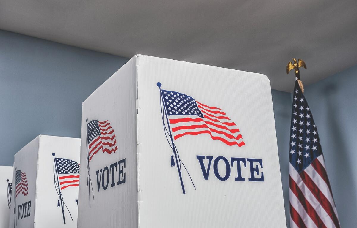 Voting booth